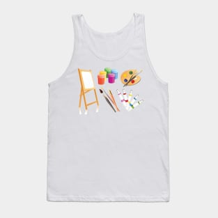 paint Brush Tank Top